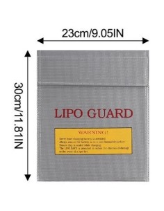 Fireproof bag for LiPo batteries 2