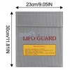 Housse Sac ignifuge pour batterie LiPo Grand Format 20x30 cm (7.87x11.81 inches)