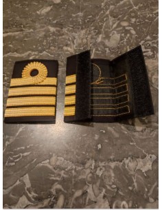 Luxury Epaulets 4 NELSON LOOP - Gold - Classic with velcro fastener In Presentation Box 2