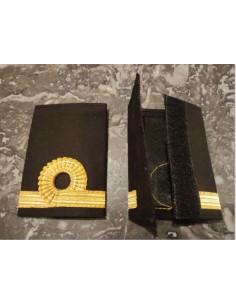 Luxury Epaulets 1 NELSON BUCKLE - Gold - Classic with velcro fastener In Presentation Box 2