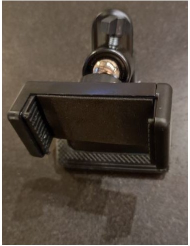 Support Tablette GPS plat Smartphone à Pince ressort pour Avion