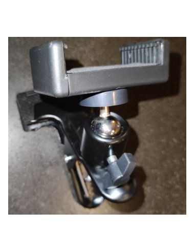 GPS smartphone flat GPS or tablet stand Strong Spring Clamp for plane