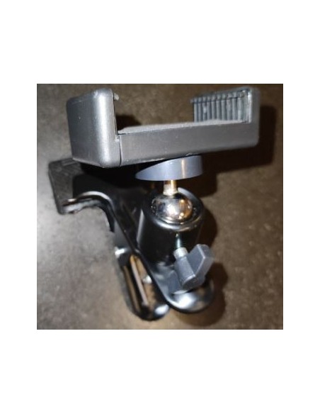 GPS smartphone flat GPS or tablet stand Strong Spring Clamp for plane