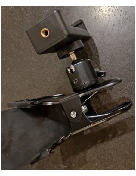 GPS smartphone flat GPS or tablet stand Strong Spring Clamp for plane