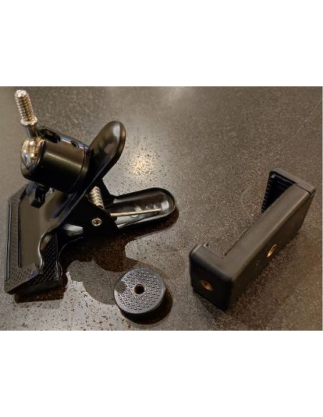 GPS smartphone flat GPS or tablet stand Strong Spring Clamp for plane