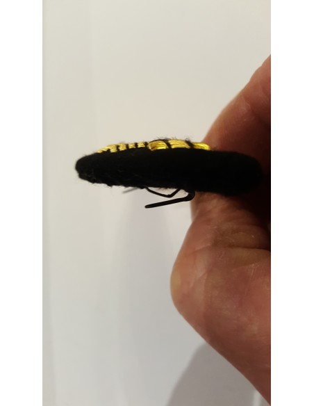 Pilot Wing For Helicopter Pilot GOLD with Back HOOKS Pilot Wing For Helicopter Pilot GOLD with Back HOOKS