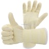 Pair of 5-Finger Flame-Retardant Long Gloves Universal Size Heat Resistant up to 500°C