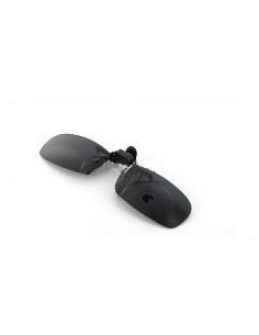 LUNETTES de SOLEIL "CLIP" RECANGULAIRES ETROITES