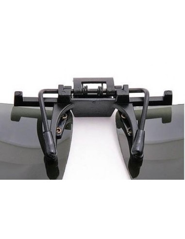 SUNGLASSES Removable "CLIP" RECTANGULAR SLIM