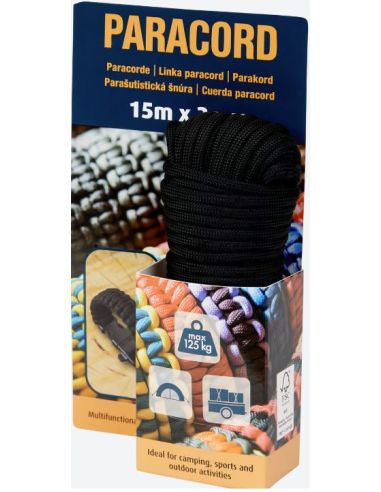 Paracorde - Cordelette de sécurité 3 mm x 15 mètres