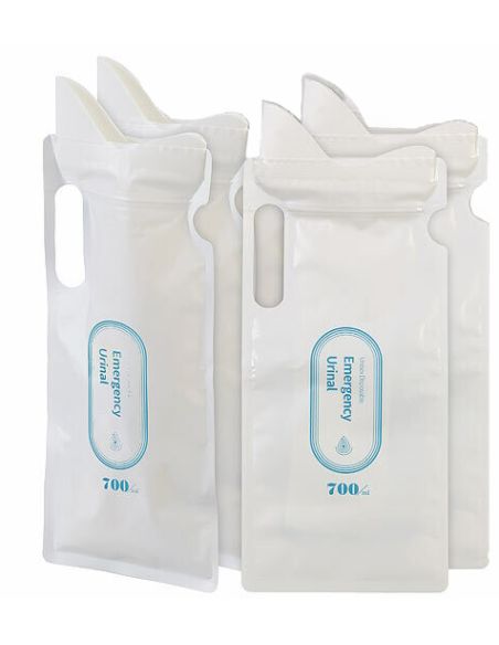 4 Urinoirs de voyage Unisexe (mixtes) 700 ml 4 Urinoirs de voyage Unisexe (mixtes) 700 ml