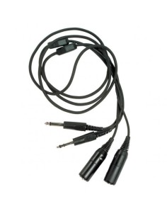 Cable Rallonge double Jack standard Aviation générale - 2m