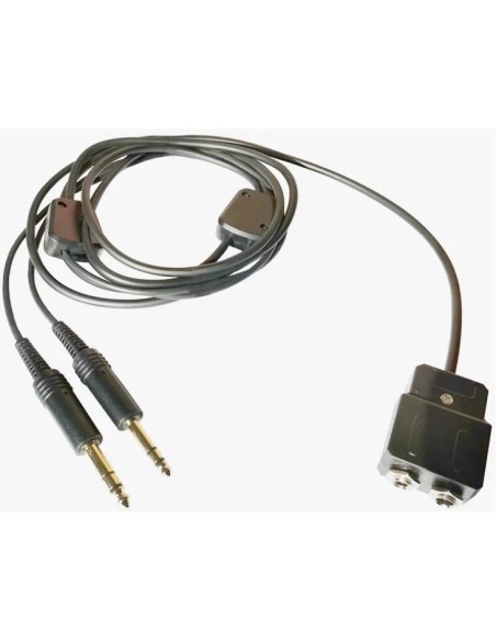 Cable Rallonge double Jack standard Aviation générale - 2m