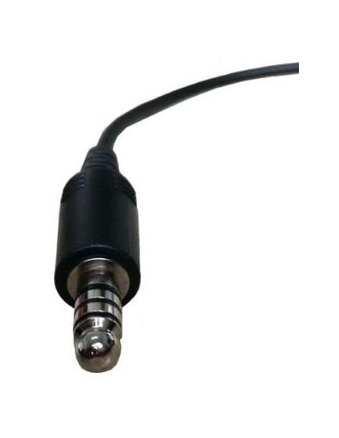 Extension Spiral Cable for Helicopter plugs M / F - 2m