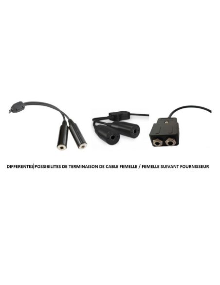 Extension cable for standard general aviation plugs - 7m Extension cable for standard general aviation plugs - 7m