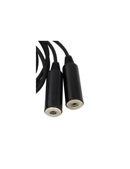 Cable Rallonge double Jack standard Aviation générale - 2m
