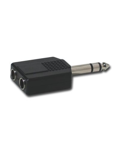 Audio Jack Splitter 6.35 Male - 6.35 Female (Cheap solution GOPRO recording)