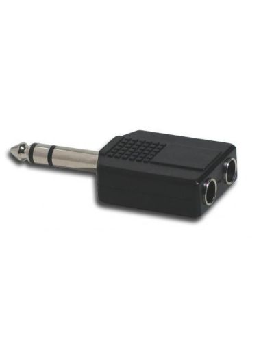 Audio Jack Splitter 6.35 Male - 6.35 Female (Cheap solution GOPRO recording)