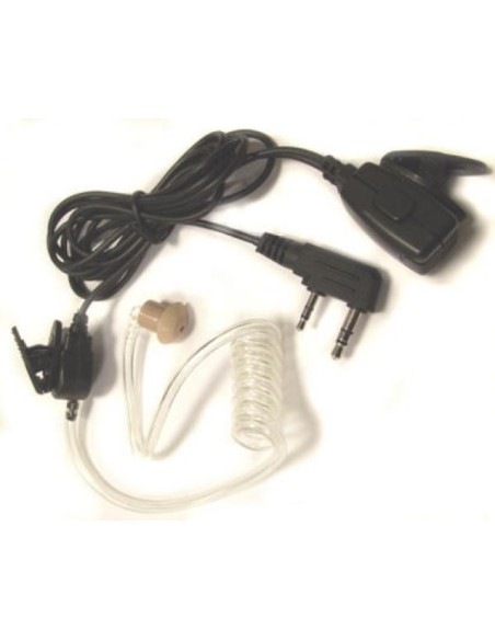 MICRO OREILLETTE LUXE AIR pour VHF connectique Kenwood TYPE K - Accessoire CRT 2 FP  -