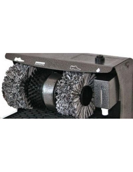 CIREUSE À CHAUSSUR électrique à 3 brosses rotatives et Distributeur de Cirage CIREUSE À CHAUSSUR électrique à 3 brosses rotatives et Distributeur de Cirage