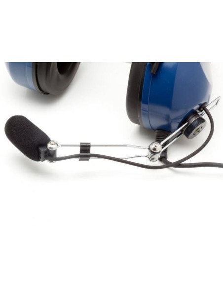 AVIATION HEADSET "Compact"® METAL BOOM Aerodiscount