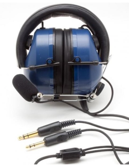 AVIATION HEADSET "Compact"® METAL BOOM Aerodiscount
