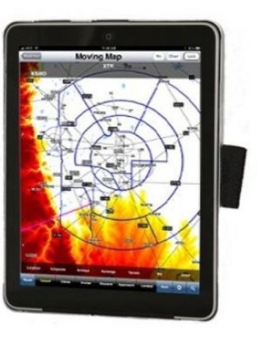 Porte IPAD 2 et 3 sur Cuisse avec Coque et Sangle en Planchette de Vol
