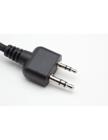 INTERCOM AVIATION 2 places Prise ICOM double jacks - PTT déporté