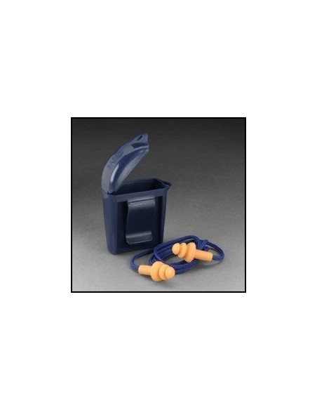 PROTECTIONS AUDITIVES : Ear-Plugs ULTRAFIT (bouchons d'oreille) avec cordon et boite de rangement PROTECTIONS AUDITIVES : Ear-Plugs ULTRAFIT (bouchons d'oreille) avec cordon et boite de rangement