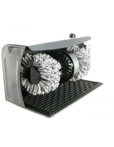 CIREUSE À CHAUSSURES électrique à 3 brosses rotatives et Distributeur de Cirage