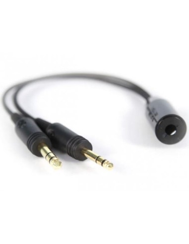 Adaptateur Prise Helicopter vers Jack General Aviation