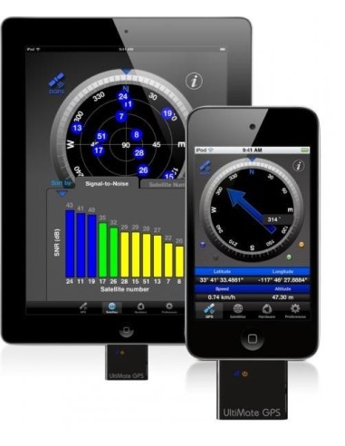 Emprum Ultimate GPS dungle - connecteur externe pour iPod touch, iPhone et iPad