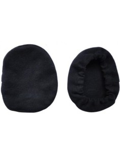 Paire de Bonnettes Lavables en 100% Coton pour Casque 2