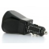 Cigarette Lighter Car Adapter Charger 4 USB ports and cigarette lighter 12/24 V - 1 A with LED