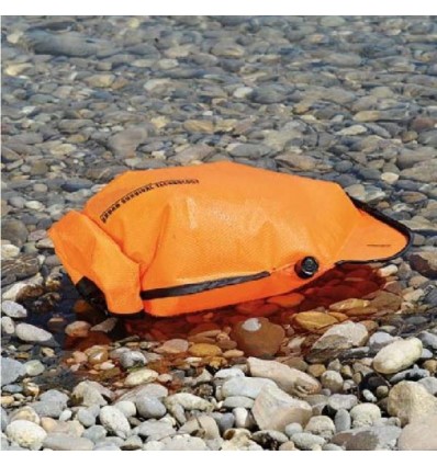 INFLATABLE WATERPROOF BAG FOR GOODS PROTECTION and SURVIVAL USE