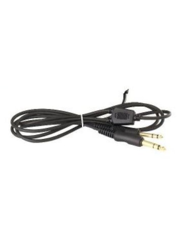 Câble de rechange pour casque avion double jacks